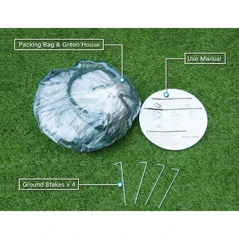 ZHUOXUAN Mini Serre Pop Up Grow House, Couverture De Serre Intérieure Extérieure En PVC, Petit Abri De Fleurs De Jardin Portable - 70 X 70 X 80 Cm 6 ZHUOXUAN Mini Serre Pop Up Grow House, Couverture De Serre Intérieure Extérieure En PVC, Petit Abri De Fleurs De Jardin Portable - 70 X 70 X 80 Cm – Image 4