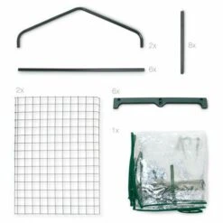 JARDIBRICODECO Serre De Jardin Balcon Terrasse étagère -France Serre de jardin Soldes 2022 55315713 5