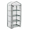 PETITES ECREVISSES Mini Serre De Jardin En PVC Avec 4 Étagères 69x49x160cm Pour Semis Fleurs Culture De Plantes - Blanc -France Serre de jardin Soldes 2022 55495832 1