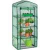 PETITES ECREVISSES Mini Serre De Jardin En PVC Avec 4 Étagères 69x49x160cm Pour Semis Fleurs Culture De Plantes - Vert -France Serre de jardin Soldes 2022 55495839 1