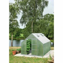 ATOUT LOISIR Serre De Jardin En Verre Polycarbonate 9.9m², Couleur Noir, Base Sans Base - Noir -France Serre de jardin Soldes 2022 55666287 3