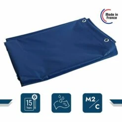 TECPLAST Bâche Tunnel Agricole 2x3 M Ignifugée M2 680TU2 Bleue - Qualité 15 Ans - Bâche étanche Anti-Chaleur - Made In France - Bleue 8 TECPLAST Bâche Tunnel Agricole 2x3 M Ignifugée M2 680TU2 Bleue - Qualité 15 Ans - Bâche étanche Anti-Chaleur - Made In France - Bleue -France Serre de jardin Soldes 2022 56364379 2