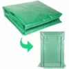 Randaco Serre De Jardin PE Film Grillagé, Pour Jardin Et Balcon (100x50x150cm) - Vert