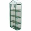 HELLOSHOP26 Serre De Jardin 160 Cm Jardinage Plastique Vert - Vert -France Serre de jardin Soldes 2022 56403655 1