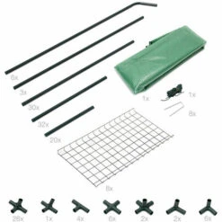 HELLOSHOP26 Serre De Jardin Métal 140 X 190 X 140 Cm 2 M2 Jardinage Plante - Métal 9 HELLOSHOP26 Serre De Jardin Métal 140 X 190 X 140 Cm 2 M2 Jardinage Plante - Métal -France Serre de jardin Soldes 2022 56403737 4