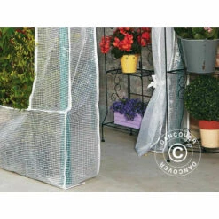 DANCOVER Serre Adossée 1,1x2x2,1m, 2,2m², Transparent - Transparent -France Serre de jardin Soldes 2022 56533667 3