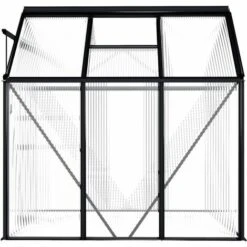 NOVA La Serre Anthracite En Aluminium à Base De Panneaux En Polycarbonate De Différentes Taille Serre Anthracite Aluminium 3,61 M² Taille : 3.61 M² -France Serre de jardin Soldes 2022 57093816 5