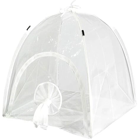 MACARON Mini Serre De Jardin En Plastqiue, Tente Végétale Insecte Abri Pilable, Petite Couverture Plante Intérieure Extérieure 22 * 22 * 28 Pouces(Blanc)LO-Ron 3 MACARON Mini Serre De Jardin En Plastqiue, Tente Végétale Insecte Abri Pilable, Petite Couverture Plante Intérieure Extérieure 22 * 22 * 28 Pouces(Blanc)LO-Ron