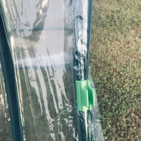 MACARON Serre De Jardin Serre Tomates Étagères Tunnel Tente Plantes Hxlxp: 190x143x143cm, Transparent Film De Serre à Capot Transparent PEPVC Sans Cadre LO-Ron 4 MACARON Serre De Jardin Serre Tomates Étagères Tunnel Tente Plantes Hxlxp: 190x143x143cm, Transparent Film De Serre à Capot Transparent PEPVC Sans Cadre LO-Ron – Image 2