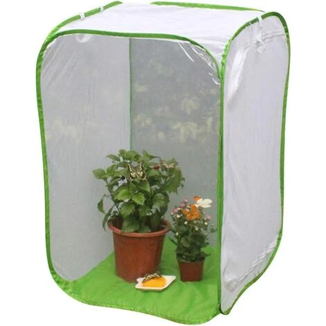 Fei Yu Insecte Cage Maille Papillon Habitat Grand Maille Filet Cage Plante Serre Pop Up Transparent Imperméable Culture Grow Tente Fermeture Modèle - As Image Show, L 7 Fei Yu Insecte Cage Maille Papillon Habitat Grand Maille Filet Cage Plante Serre Pop Up Transparent Imperméable Culture Grow Tente Fermeture Modèle - As Image Show, L – Image 5