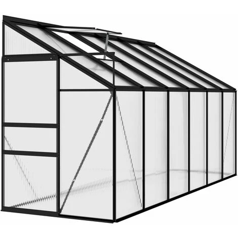 TRUE DEAL Serre Anthracite Aluminium 7,44 M³ 5 TRUE DEAL Serre Anthracite Aluminium 7,44 M³ – Image 3