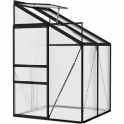 TRUE DEAL Serre Anthracite Aluminium 2,59 M³ 9 TRUE DEAL Serre Anthracite Aluminium 2,59 M³ -France Serre de jardin Soldes 2022 57827655 3