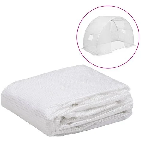 TRUE DEAL Couverture De Remplacement Serre (4,5 M²) 3x1,5x2cm Transparent 3 TRUE DEAL Couverture De Remplacement Serre (4,5 M²) 3x1,5x2cm Transparent