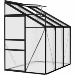 TRUE DEAL Serre Anthracite Aluminium 3,8 M³ -France Serre de jardin Soldes 2022 57846899 3