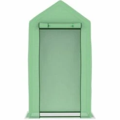 INLIFE Serre Avec Cadre En Acier 0,5 M² 1x0,5x1,9 M -France Serre de jardin Soldes 2022 57884106 4