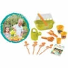 Smoby - Silence ça Pousse - Mini Serre - Accessoires De Jardinage Inclus - Poignée De Transport - Des 5 Ans - 870302 -France Serre de jardin Soldes 2022 57932810 1