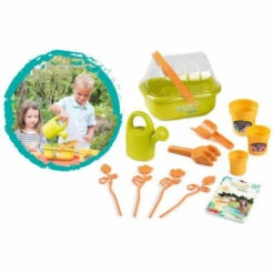 Smoby - Silence ça Pousse - Mini Serre - Accessoires De Jardinage Inclus - Poignée De Transport - Des 5 Ans - 870302 -France Serre de jardin Soldes 2022 57932810 2