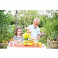 Smoby - Silence ça Pousse - Mini Serre - Accessoires De Jardinage Inclus - Poignée De Transport - Des 5 Ans - 870302 -France Serre de jardin Soldes 2022 57932810 3