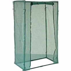 DéCOSHOP26 Petite Serre De Jardin Pour Jardin, Terrasse Balcon 150x95x50cm - Noir