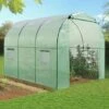 IDMARKET Serre Tunnel De Jardin 6M² Verte 4 Arceaux Gamme Maraîchère ROMA 2x3M 1 IDMARKET Serre Tunnel De Jardin 6M² Verte 4 Arceaux Gamme Maraîchère ROMA 2x3M -France Serre de jardin Soldes 2022 58257966 1