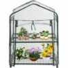 AIDUCHO Couverture De Jardin à Effet De Serre Pour Plantes De Maison à 2 Niveaux PVC étanche Mini Couverture De Jardin Anti-ultraviolets Pour La Décoration De La Maison (sans Cadre En Fer)-69*49*92cm -France Serre de jardin Soldes 2022 58489862 1