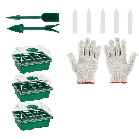 Ensoleillé Boîte De Propagation De Serre Intérieure De 3 Pièces Mini Ensemble De Propagation De Serre 3 Ensoleillé Boîte De Propagation De Serre Intérieure De 3 Pièces Mini Ensemble De Propagation De Serre