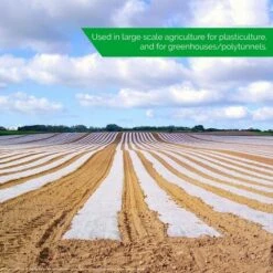 TINOR 2 X 6m À Toute épreuve Feuille De Polyéthylène, Extra-épais Clair Jardin Grandir Couverture De Polytunnel Membrane Horticole En Polyéthylène Pour L'isolation De Jardinage -France Serre de jardin Soldes 2022 59683886 5
