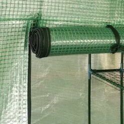 NOVA Greenhouse Avec étagères En Acier 143x143x195 Cm -France Serre de jardin Soldes 2022 59995804 3