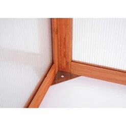 DéCOSHOP26 Mini Serre Réglable En Continu 108x57x54cm Marron - Marron -France Serre de jardin Soldes 2022 60186979 2