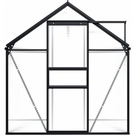 Topdeal Serre Anthracite Aluminium 3,61 M² FF48209_FR 6 Topdeal Serre Anthracite Aluminium 3,61 M² FF48209_FR – Image 4