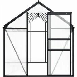 Topdeal Serre Anthracite Aluminium 8,17 M² FF48213_FR -France Serre de jardin Soldes 2022 60371977 3