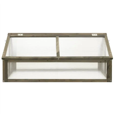 FIMEI Serre Gris 114x80x50 Cm Bois De Sapin 5 FIMEI Serre Gris 114x80x50 Cm Bois De Sapin – Image 3