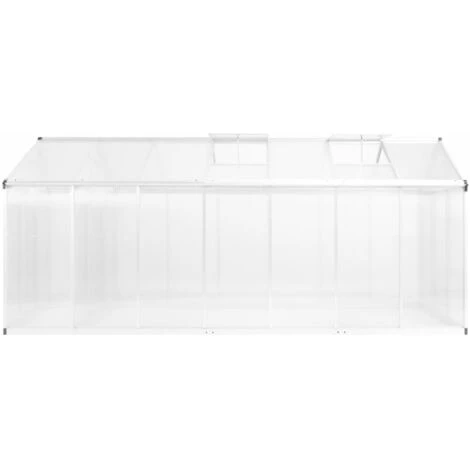 INLIFE Serre Aluminium 421x190x195 Cm 15,6 M³ 5 INLIFE Serre Aluminium 421x190x195 Cm 15,6 M³ – Image 3