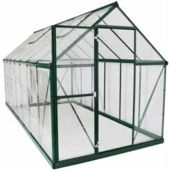 CANOPIA Serre De Jardin En Polycarbonate Harmony 7,95 M², Couleur Argent, Ancrage Au Sol Oui - Argent -France Serre de jardin Soldes 2022 6073111 3