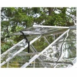 CANOPIA Serre De Jardin En Polycarbonate Harmony 7,95 M², Couleur Argent, Ancrage Au Sol Oui - Argent -France Serre de jardin Soldes 2022 6073111 4