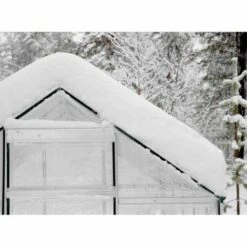 CANOPIA Serre De Jardin En Polycarbonate Harmony 3,44 M², Couleur Argent, Ancrage Au Sol Oui - Argent -France Serre de jardin Soldes 2022 6073119 3