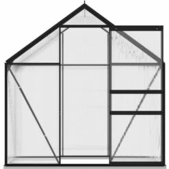 FIMEI Serre Anthracite Aluminium 1,33 M² -France Serre de jardin Soldes 2022 60973944 5