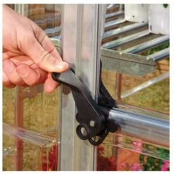 CANOPIA Serre De Jardin En Polycarbonate Hybrid 5,66 M², Couleur Argent, Ancrage Au Sol Oui - Argent -France Serre de jardin Soldes 2022 6109582 3