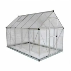 CANOPIA Serre De Jardin En Polycarbonate Hybrid 5,66 M², Couleur Argent, Ancrage Au Sol Oui - Argent -France Serre de jardin Soldes 2022 6109582 4