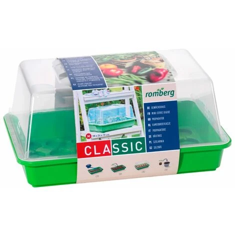 ROMBERG Serre M 38 X 24 X 19 Cm <br /> Avec Ventilation, Couvercle Très Stable Et Incassable 3 ROMBERG Serre M 38 X 24 X 19 Cm <br /> Avec Ventilation, Couvercle Très Stable Et Incassable