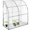 Relaxdays Serre De Jardin Pour Tomates, Bâche PVC, Facilement Accessible, HxLxP : 215 X 200 X 100 Cm, Transparent/noir 2 Relaxdays Serre De Jardin Pour Tomates, Bâche PVC, Facilement Accessible, HxLxP : 215 X 200 X 100 Cm, Transparent/noir -France Serre de jardin Soldes 2022 61313994 1