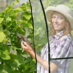 Relaxdays Serre De Jardin Pour Tomates, Bâche PVC, Facilement Accessible, HxLxP : 215 X 200 X 100 Cm, Transparent/noir 10 Relaxdays Serre De Jardin Pour Tomates, Bâche PVC, Facilement Accessible, HxLxP : 215 X 200 X 100 Cm, Transparent/noir -France Serre de jardin Soldes 2022 61313994 4