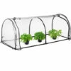 Relaxdays Serre De Jardin, HxLxP : 71x189x78 Cm, Large Porte, Tunnel Serre, Culture, Mini Serre, PVC, Transparente -France Serre de jardin Soldes 2022 61314017 1
