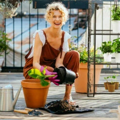 Relaxdays Serre Pour Balcon, Bâche En PVC, Structure En Acier, 3étagères, HxLxP : 126 X 59 X 37 cm; Noir/transparent -France Serre de jardin Soldes 2022 61314034 4