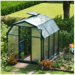 CANOPIA Serre De Jardin En Polycarbonate Rion Eco Grow 4,10 M², Ancrage Au Sol Oui