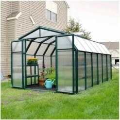 CANOPIA Serre De Jardin En Polycarbonate Rion Hobby Gardener 10,38 M², Ancrage Au Sol Oui -France Serre de jardin Soldes 2022 6296132 3