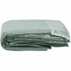 SUPERMARKET Couverture De Remplacement De Serre (4,5 M²) 300x150x200cm Vert -France Serre de jardin Soldes 2022 63661151 3