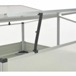 SUPERMARKET Serre Marron 100 X 100 X 85 Cm Acier Galvanisé -France Serre de jardin Soldes 2022 63679206 5