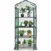 RELAX4LIFE Serre De Jardin à 4 Étagères Amovibles Avec Couverture PVC, Cadre En Acier Film Plastique Résistant Avec Porte Enroulable Zippée(70x49x159cm, Transparent) 2 RELAX4LIFE Serre De Jardin à 4 Étagères Amovibles Avec Couverture PVC, Cadre En Acier Film Plastique Résistant Avec Porte Enroulable Zippée(70x49x159cm, Transparent) -France Serre de jardin Soldes 2022 64129889 1