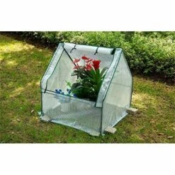 BF Serre De Jardin Portable Avec Feuille De Maille PE, Serre Avec Bâche Protège Les Plantes Du Froid -France Serre de jardin Soldes 2022 64387431 4